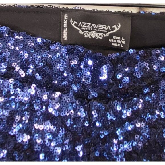 Azzavera sequin bell bottoms - Picture 3 of 8